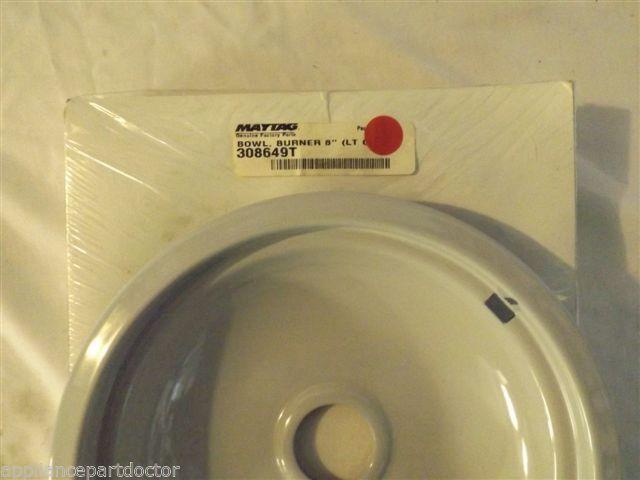 MAYTAG AMANA 308649T BOWL, BURNER 8 MAYTAG AMANA 308649T BOWL, BURNER 8